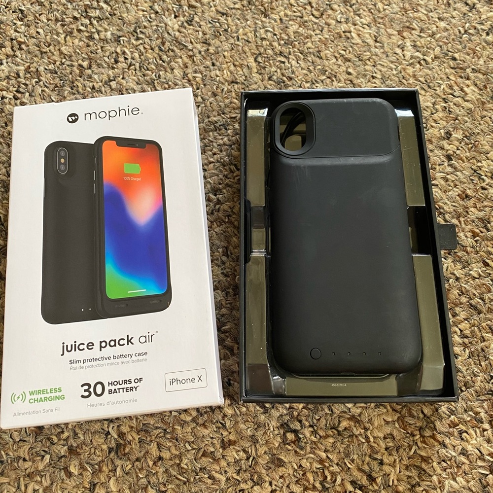 IPhone X/ 10 Mophie juice pack air case